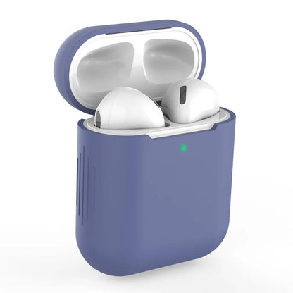 Airpods 1/2 Silicone Luxury Case w/Hook