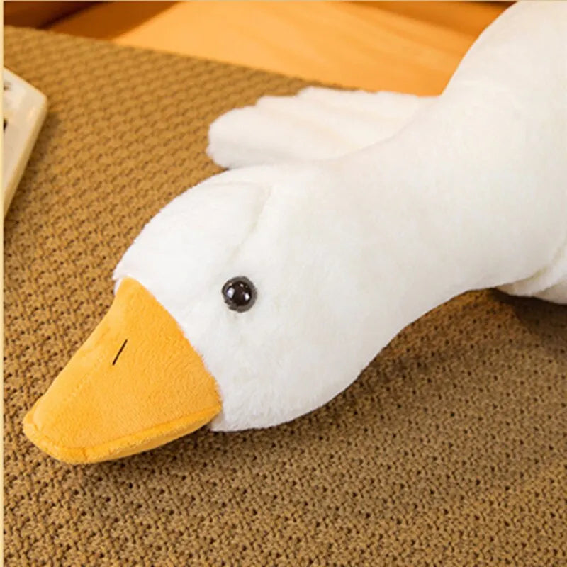 20x51 In. Hot Goose Plush Stuffed Duck: Soft Sleeping Pillow and Sofa Cushion