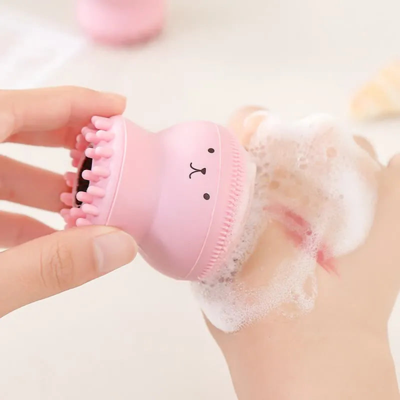 Mini Silicone Face Cleansing Brush: Deep Pore Skin Care and Exfoliation Tool