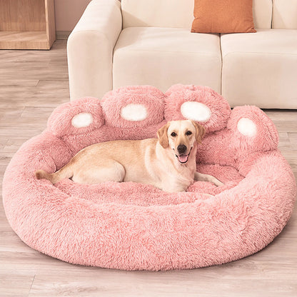 Fluffy Dog Bed - Large, Small Sizes, Cozy Kennel Mat